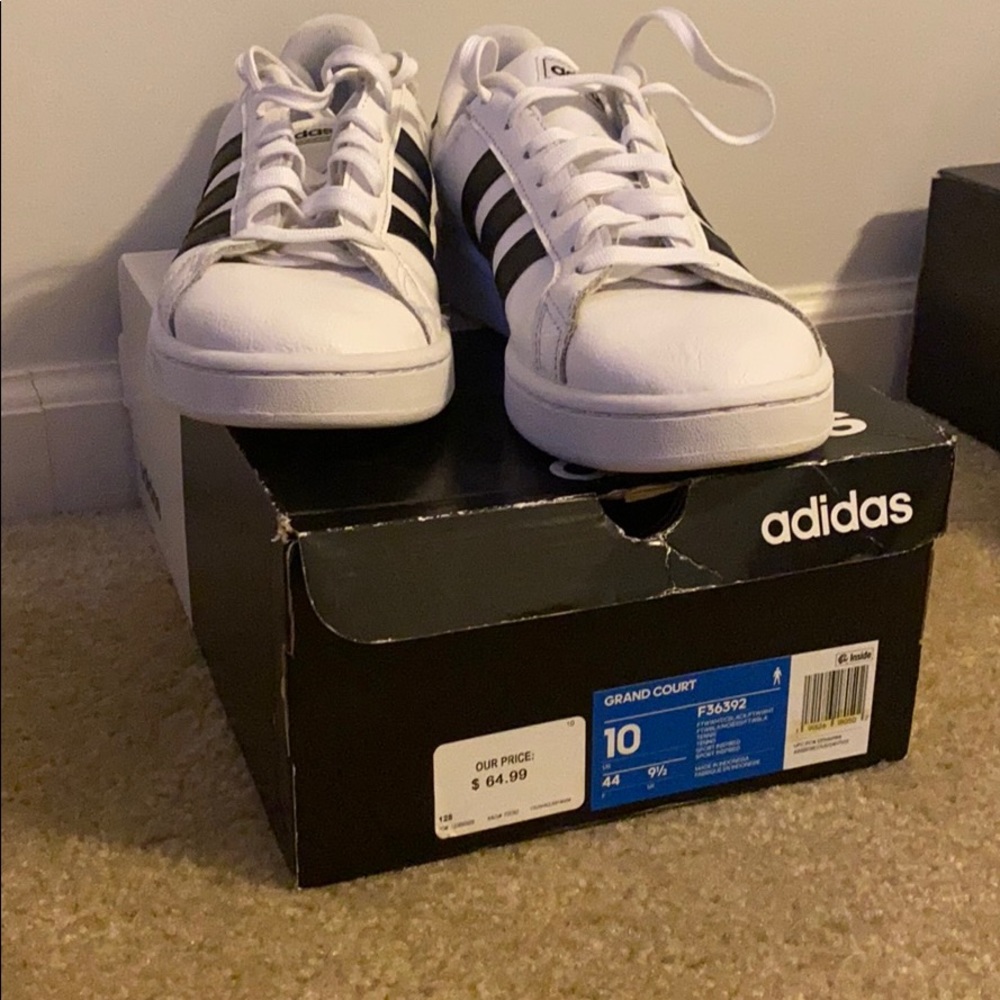 Grand Court white adidas
